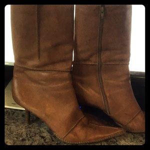 Leather booties size 11